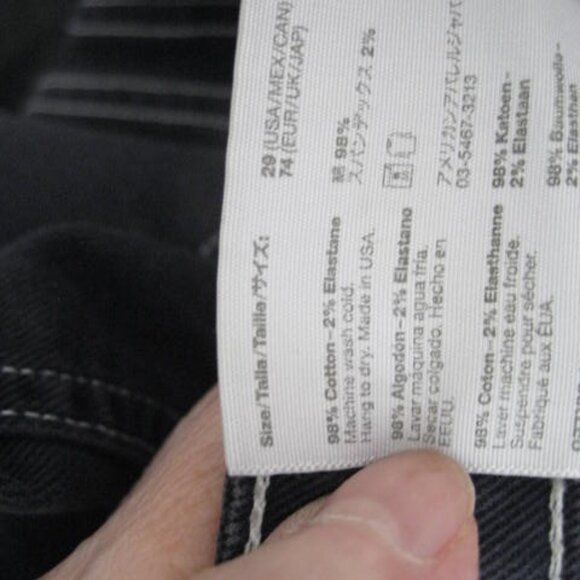 American Apparel High-Waisted Denim Shorts 29 - Picture 8 of 8